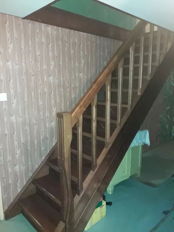 Līvānu mājas kāpnes - restaurācija